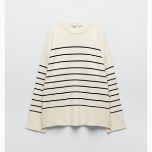 Zara striped sweater